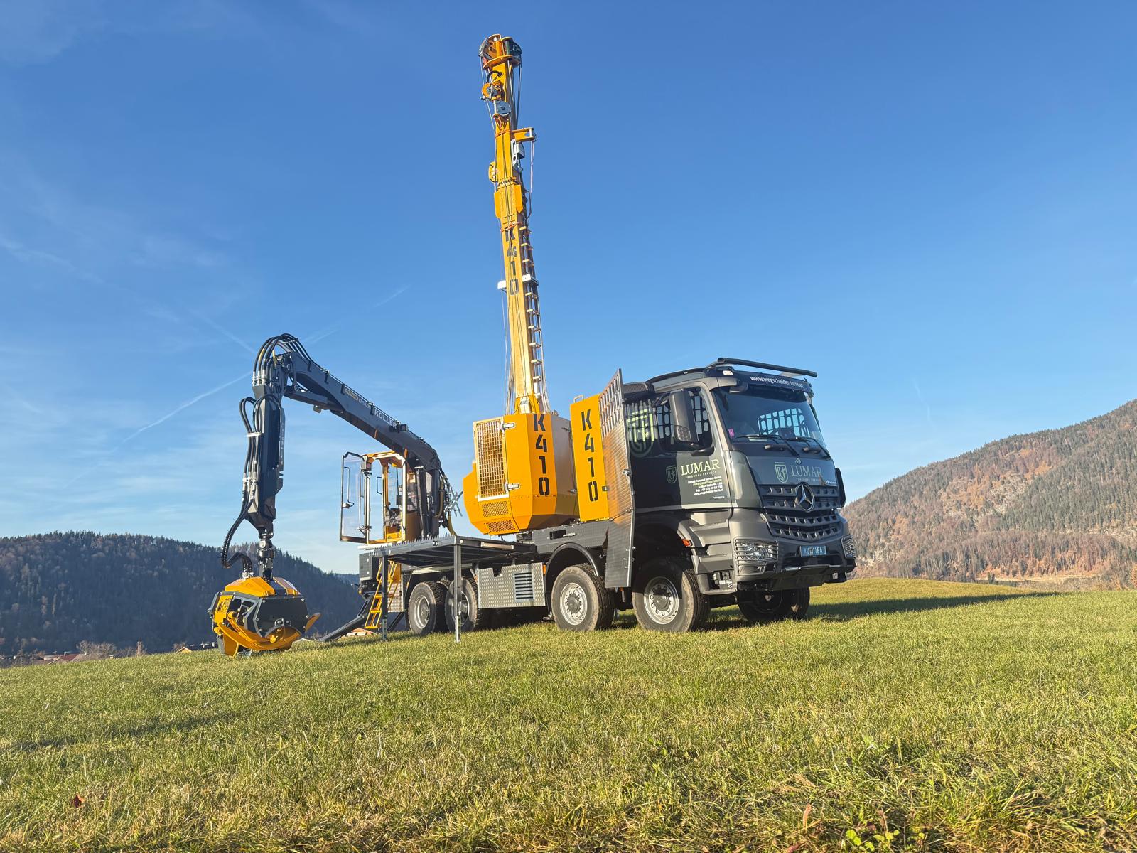 Gebirgsharvester K410 